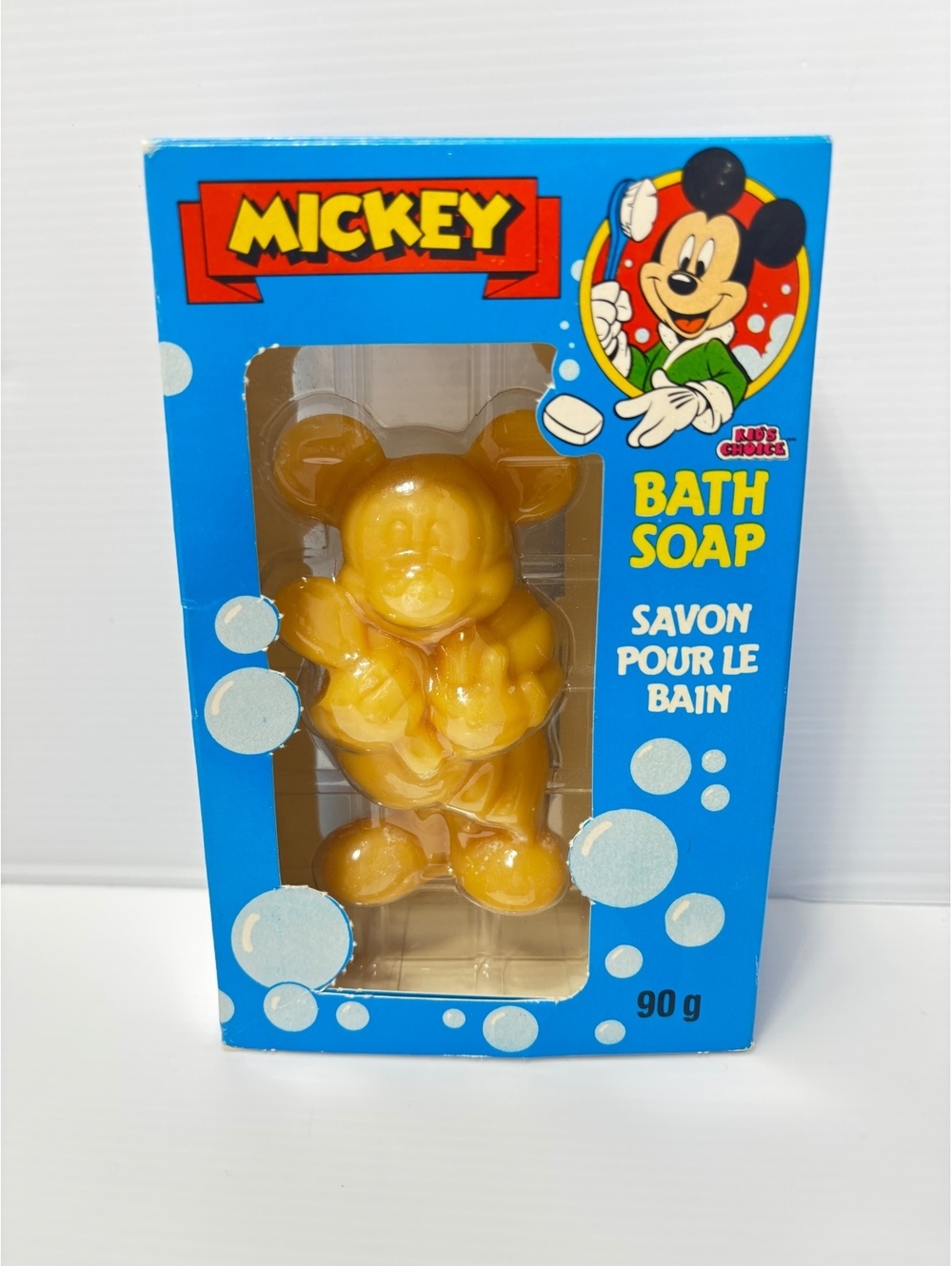 Mickey Mouse Kids Choice Bath Soap 90g - Novelty Character Soap for Children